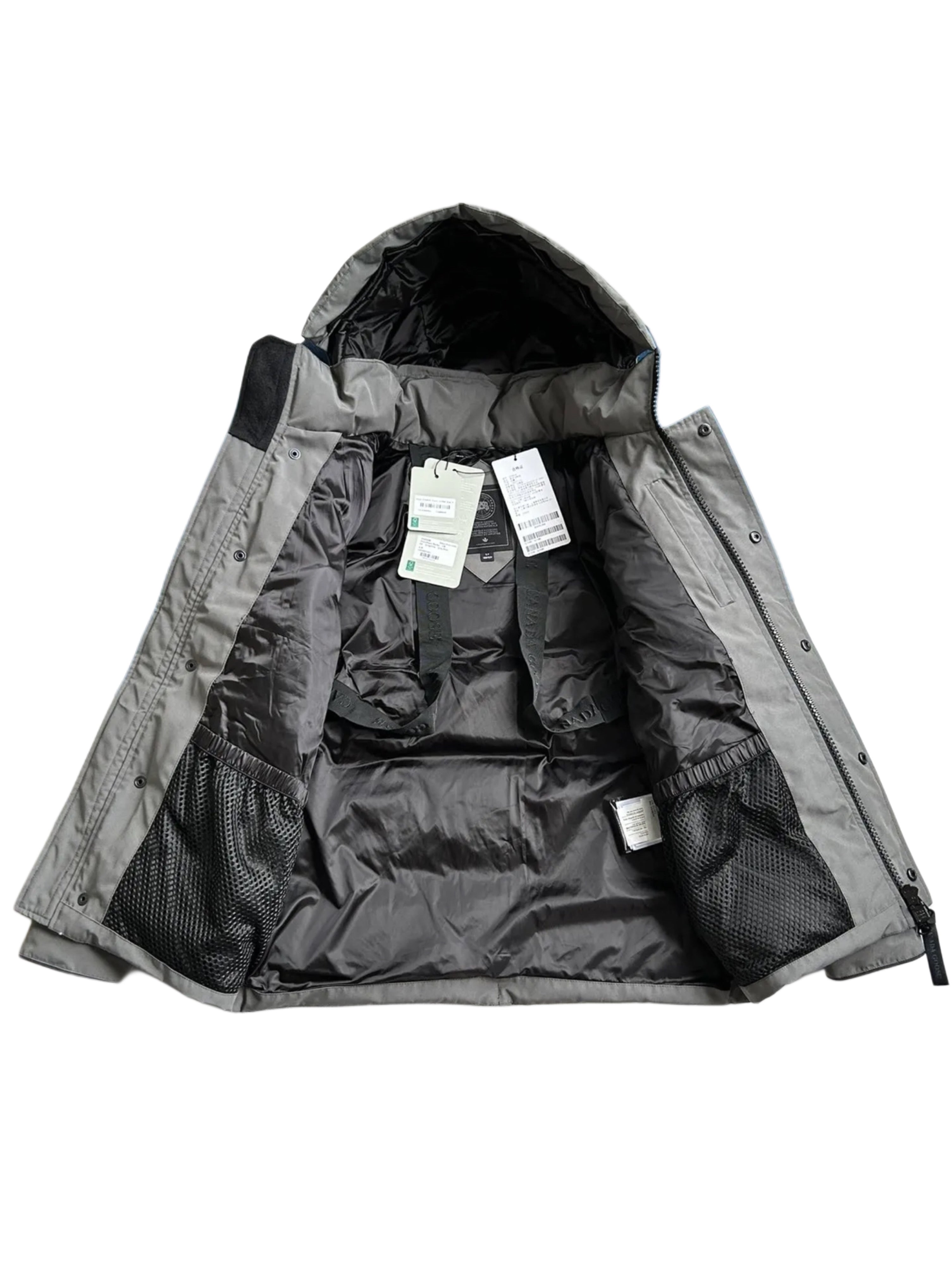 Canada Goose Wyndham – Grey - Comes With Fur!