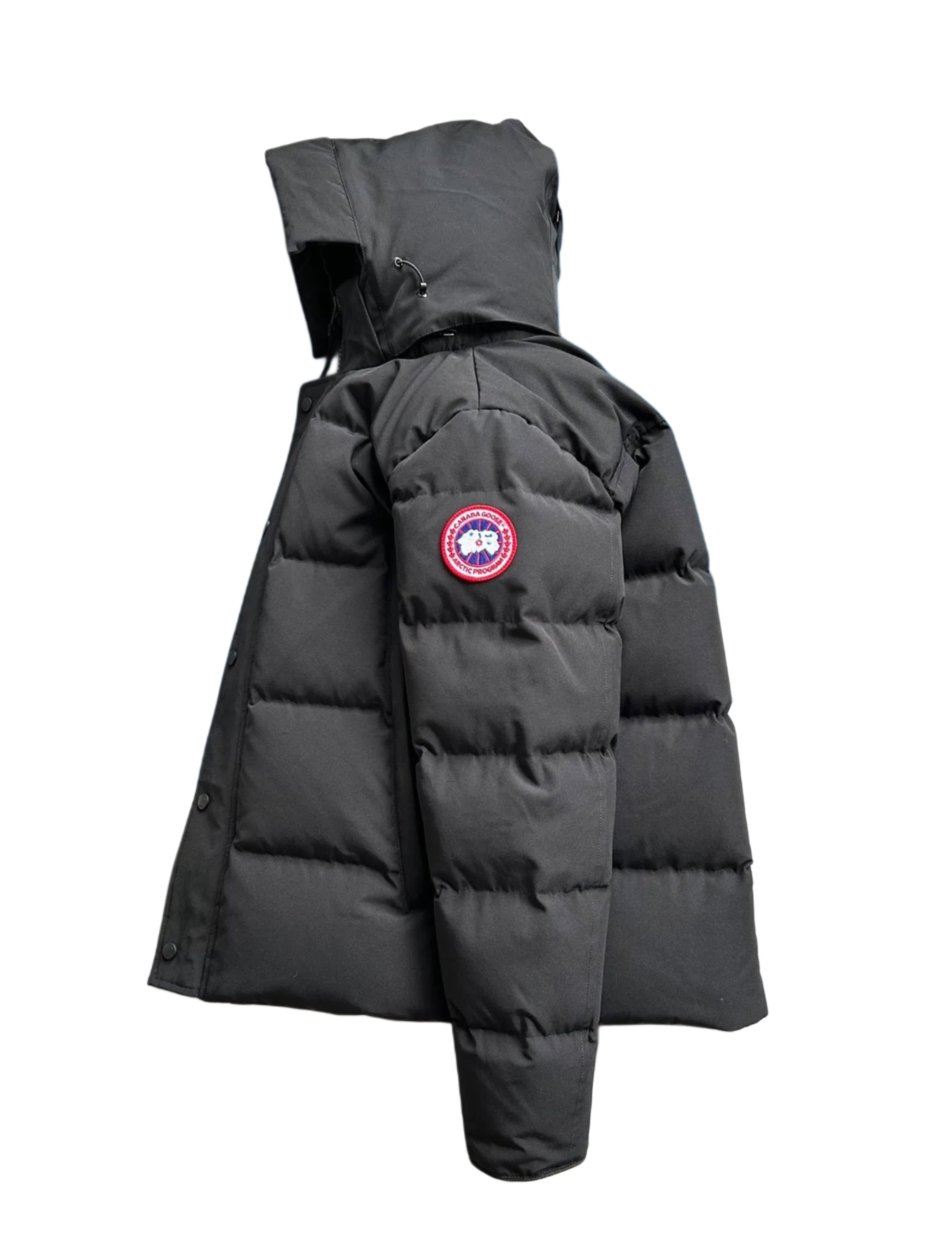 Canada Goose Wyndham – Black - Comes With Fur!